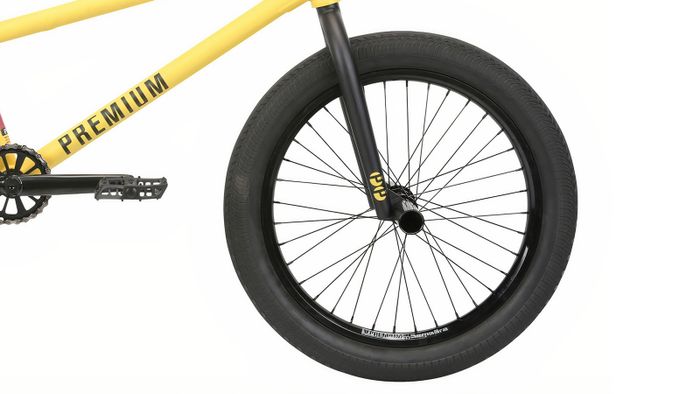 переднее колесо трюкового велосипеда BMX