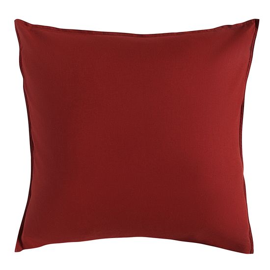 Набор наволочек изо льна и хлопка цвета копченой паприки из коллекции essential, 70х70 см