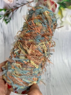 пряжа для вязания травка пушистая