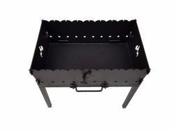 Арт. 126 Разборный мангал 640*380 толщиной 3мм