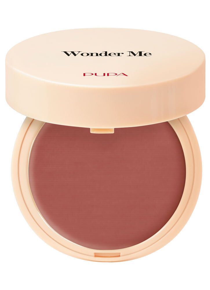 Pupa Румяна для лица Wonder Me Blush, натуральный эффект, с гиалуроновой кислотой, тон №005, Глубокая страсть, 4 гр