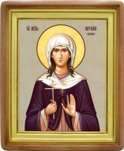 Наталия Сивакова святая мученица. Икона на холсте.