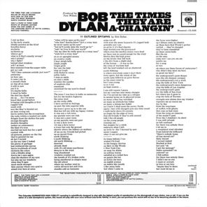 Bob Dylan / The Times They Are A-Changin' (LP)