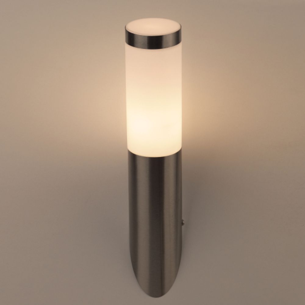 WL18 Подсветка ЭРА Декоративная подсветка E27 MAX40W IP44 хром/белый | Настенная подсветка