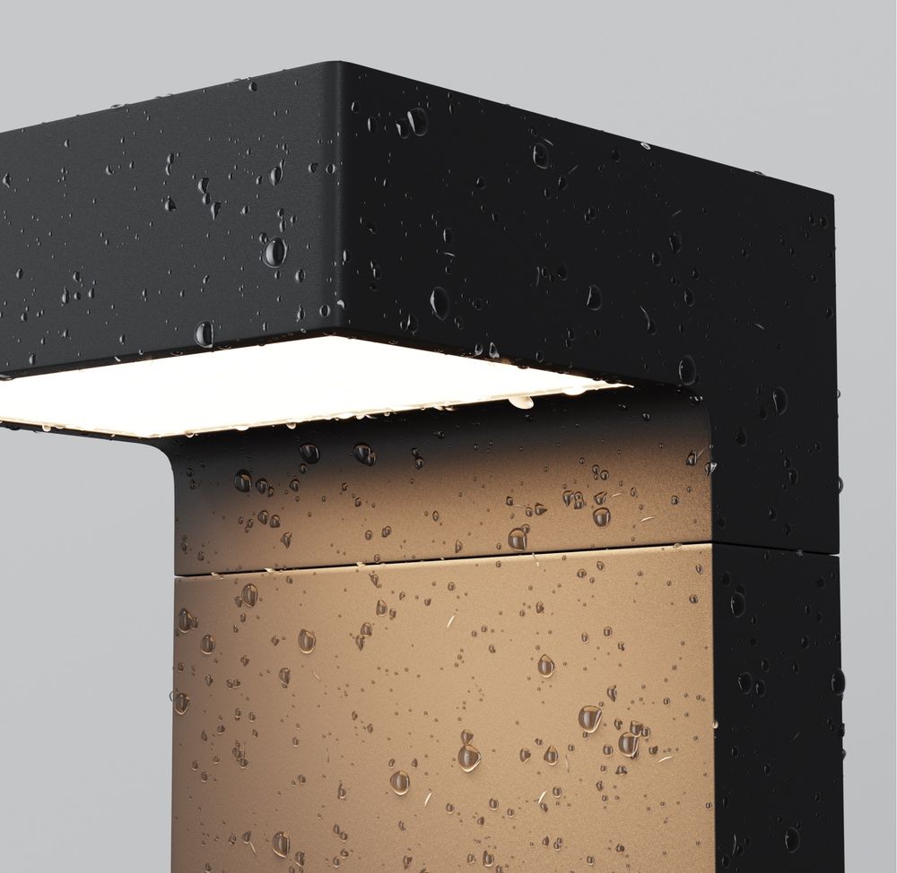 Светильник столбик ландшафтный 9вт 100x100x500мм