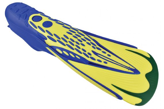 Ласты короткие Seac Team сине-желтые