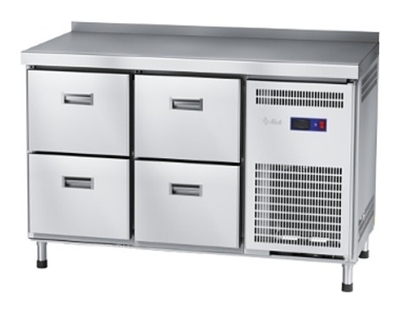Стол холодильный Abat СХС-70-01 (4 ящика, борт)