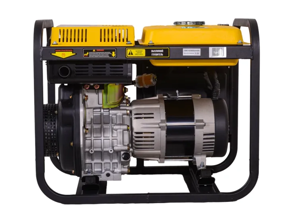 Электрогенератор дизельный LDG 5000L Huter