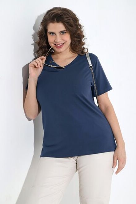 Футболка Базис-5 Виотекс ИНДИГО