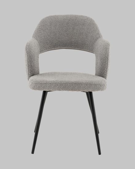 Стул Роккиана букле светло-серый