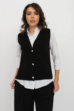 Жилет М 3319/черный