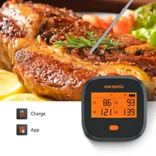 Беспроводной цифровой Wi-Fi-термометр InkBird IBBQ-4T, 4 щупа