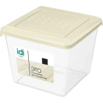 Контейнер для продуктов Asti квадратный 1,0л (светло-бежевый)