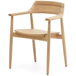 Стул Fondes из массива дуба, светлый