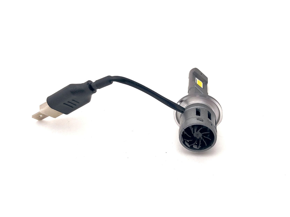 Cветодиодные лампы H1 Sariti E4P с вентилятором, 12V, 25W, 5500K (комплект, 2шт)