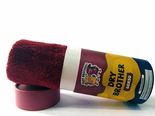 BUFF BROTHERS DRY BROTHER MAROON Микрофибра для сушки 60x50