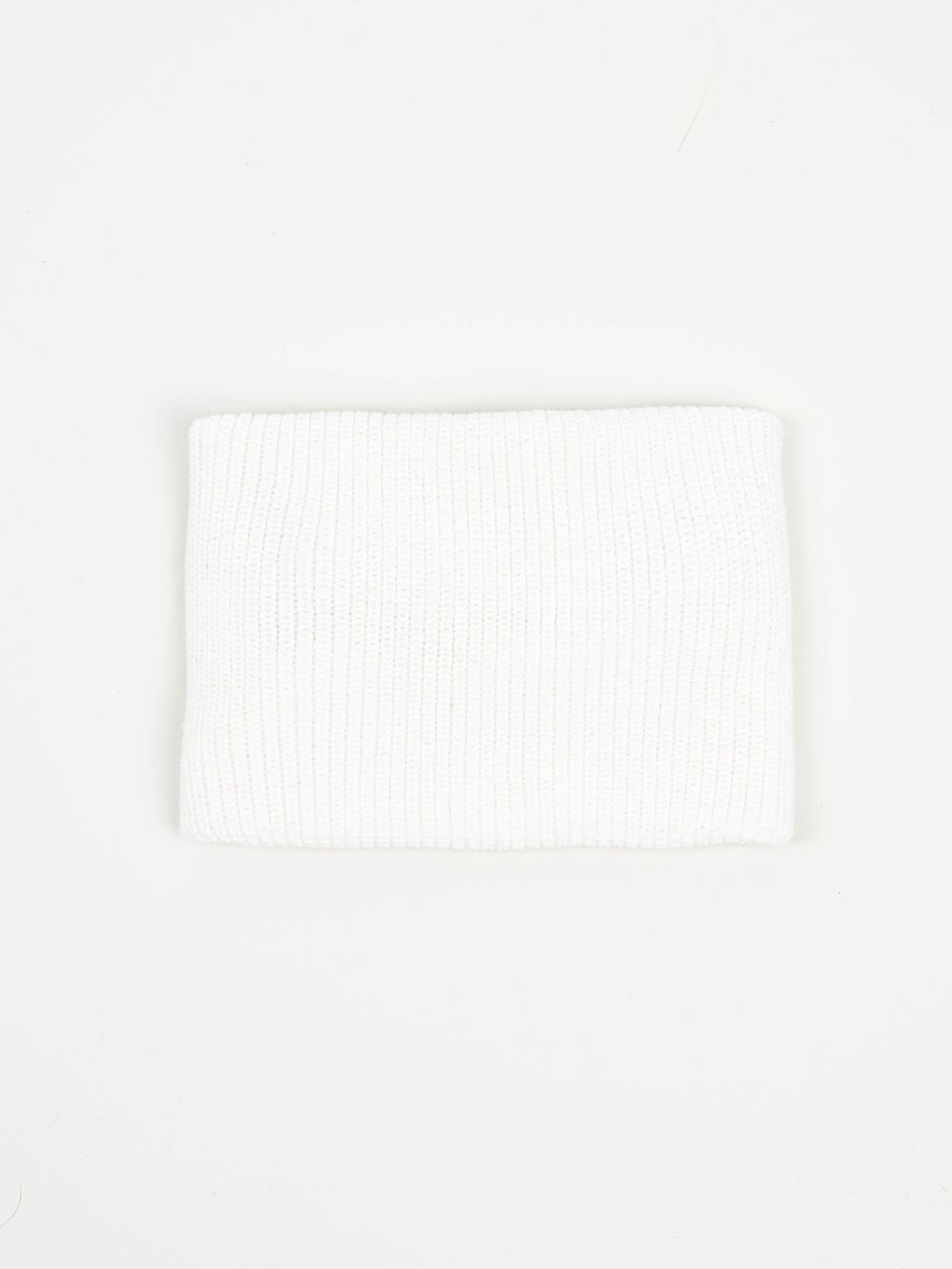 Снуд из смесовой шерсти "Молоко" жемчужная резинка