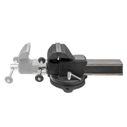 Тиски стальные поворотные с наковальней 5''(125мм) FORCEKRAFT FK-6540305