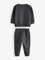 Толстовка и джоггеры в комплекте для мальчика Next B51-083, 2 шт., Серый, Темно-зеленый