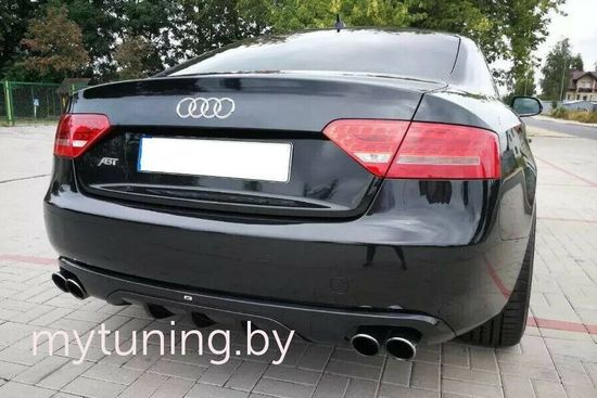 Диффузор заднего бампера V.2 для Audi A5 8T 5D 2009-2011 Sportback