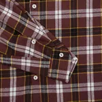 Рубашка One Two Cowboy Shirt Chocolate коричневая