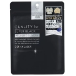 Quality Маска дерма лазер для сужения пор и борьбы с комедонами суперблэк на основе четырех видов витамина С-1st Derma Laser Super Black , 7 шт.