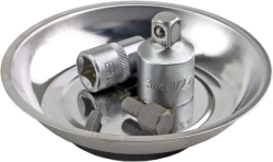 Тарелка-поддон магнитный для хранения крепежных элементов, Ø150мм., ZIPMEND