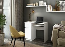 МС Мори Стол МС-1 левый (МП/3) Белый, ДСВ-Мебель