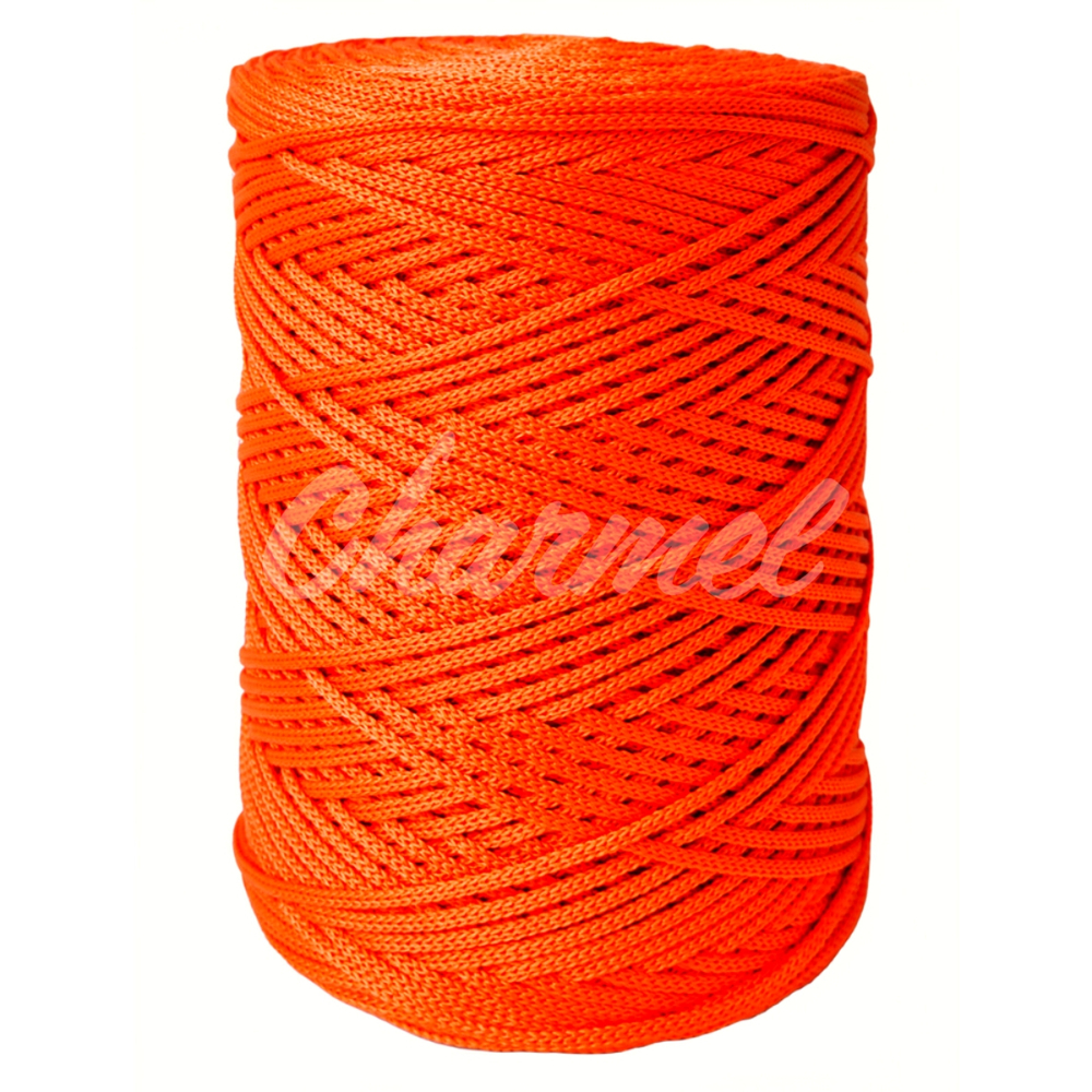 White polyester cord 2 mm