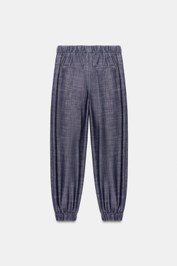 ZARA ДЖОГГЕРЫ С МАНЖЕТАМИ, ИНДИГО
