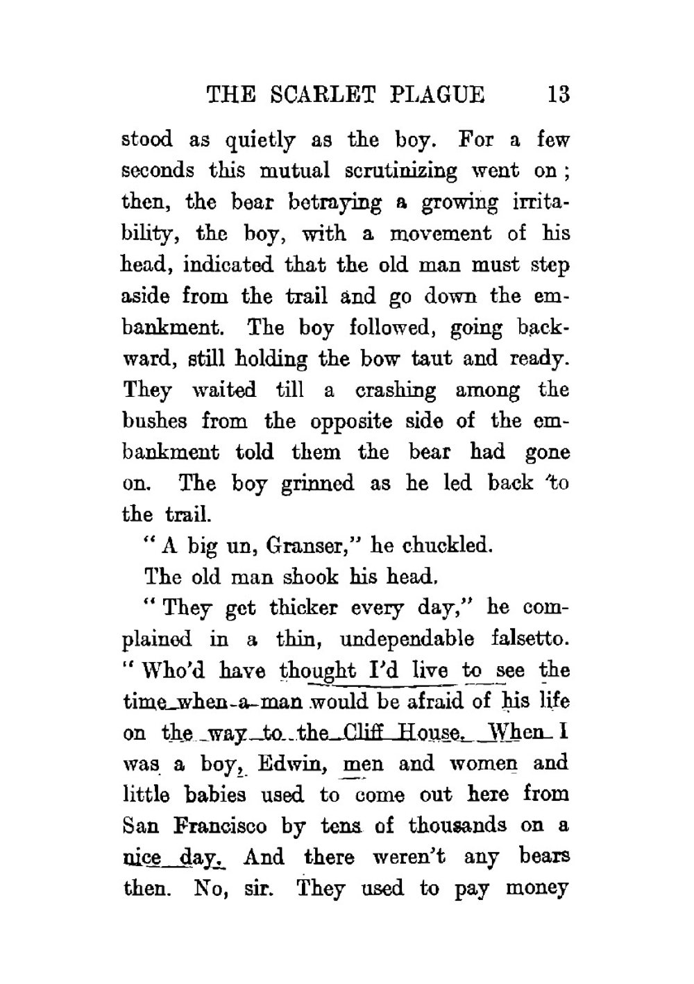 The scarlet plague | Jack London