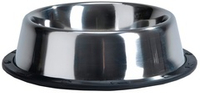 Миска для животных Homepet Anty Skid  металлическая на резинке, 2.8 л