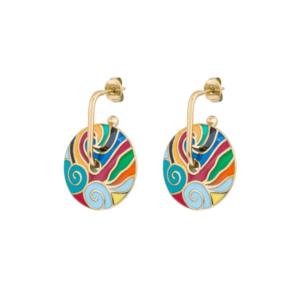 Серьги Fiore Luna AE13784-3 G