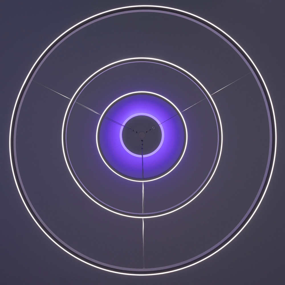 Citilux Неон Смарт CL731A090E RGB Умная подвесная люстра Белая