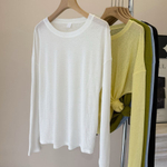 Женский прозрачный лонгслив