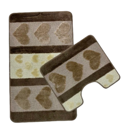 Коврик Zalel для в/к 60*100 (2 пр) "HURREM" Brown