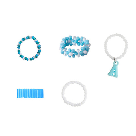 easy blue rings set