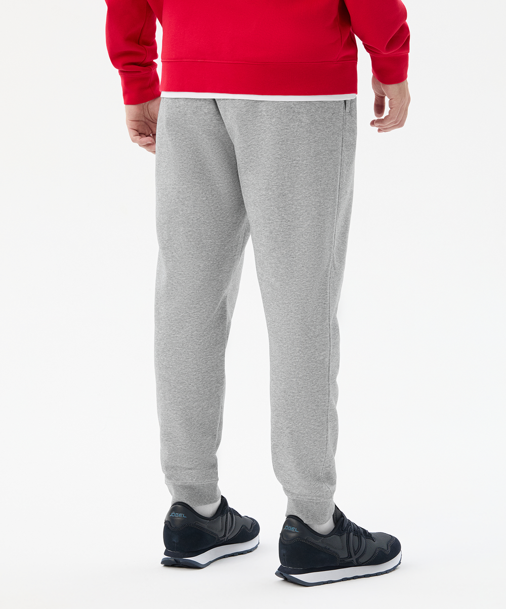 Флисовые брюки ESSENTIAL Cotton Fleece Pants, серый меланж