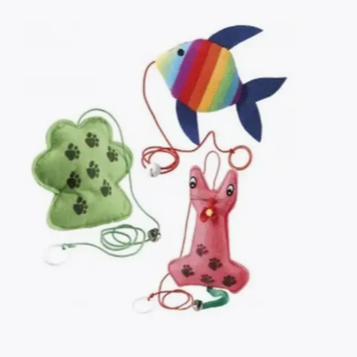 Pa 5024 игрушки для кошек на веревочке в ассортименте