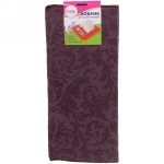Коврик для сушки посуды 50*90см «Цветочный узор» бордовый
