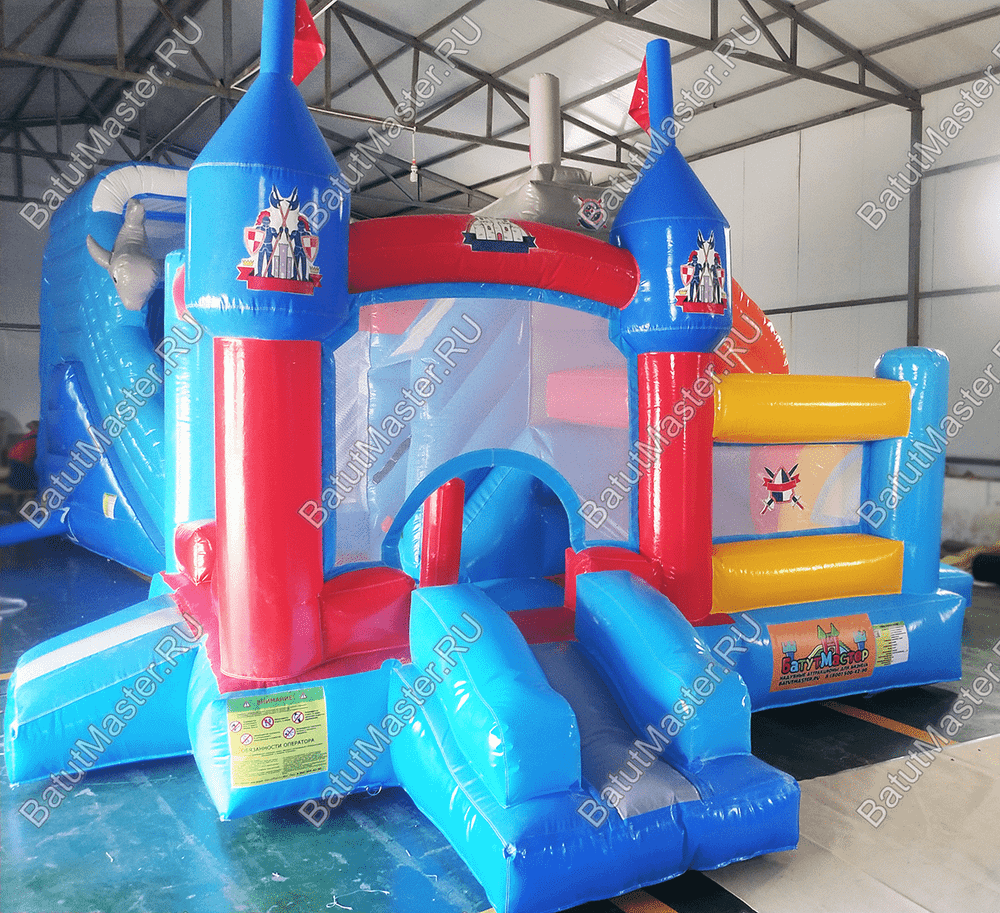 Коммерческий надувной батут "Цитадель"