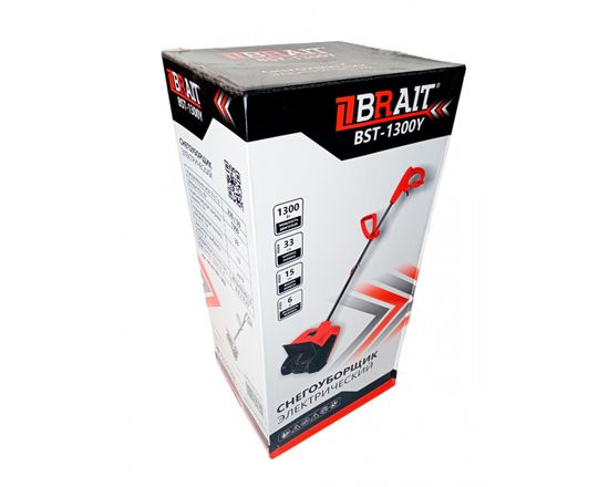 Электрический снегоуборщик "BRAIT" BST-1300Y