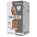 Телесный фаллоимитатор-реалистик на присоске 15см SilexD Premium Silicone Dildo 6" Model 2