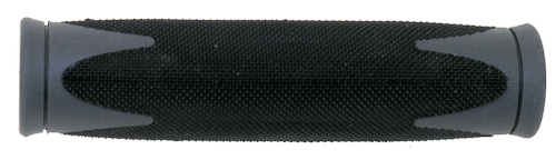 Грипсы MARK19 резина компонент. 130 мм черно-серые VELO