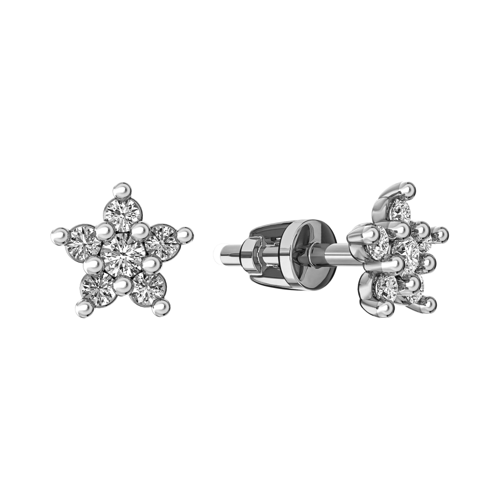 Серьги из золота 585 пробы