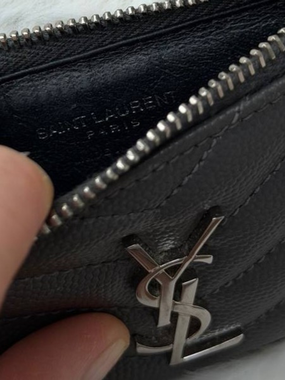 Картхолдер Saint Laurent Monogram Fragments