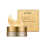 Патчи для глаз Petitfee +5 Golden Complex Hydrogel Eye Patch Золото, женьшень, коллаген (гидрогелевые) 60 шт