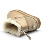Угги Mini Zip Metallic Sand