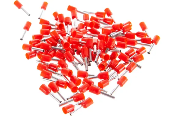 Наконечник Navigator Е 1,5-8 втулочный изолированный красный (упаковка 100шт) 38567