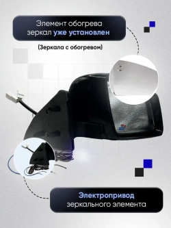 Зеркала ваз 2108-2109 2113-2115 Электропривод Обогрев